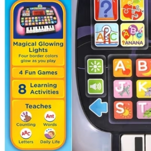The V-TECH Little Apps Educational Light-Up Learning Development Tablet - Picture 5 of 9